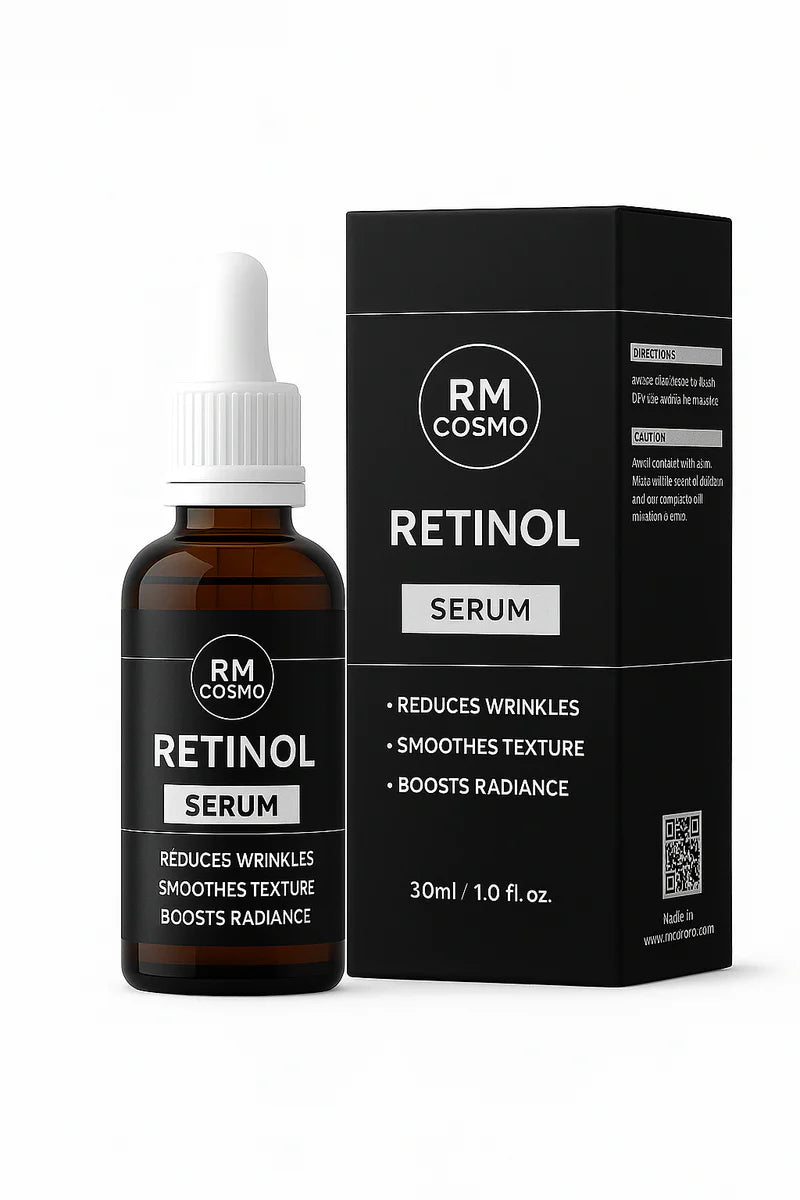 RM COSMO Advanced Retinol Serum – Anti-Aging & Skin Renewal Formula (30ml)