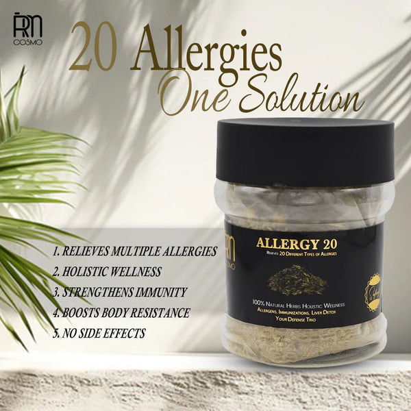 Safoof Allergy 20 by RMCosmo: The Natural Solution for Allergy Relief